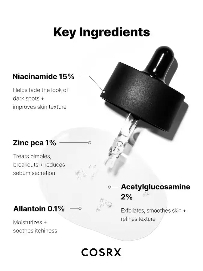 Nuaglow skincare routine for combination skin featuring cleanser, toner, moisturizer, and targeted treatments in a clean, organized setup.