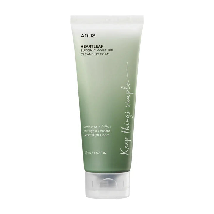 ANUA - Heartleaf Quercetinol Pore Deep Cleansing Foam (150 ml.) - Nuaglowdk