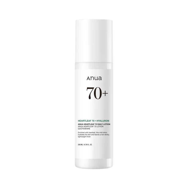 Anua - Heartleaf 70+ Daily Lotion (200ml) - Nuaglowdk