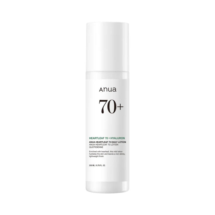 Anua - Heartleaf 70+ Daily Lotion (200ml) - Nuaglowdk