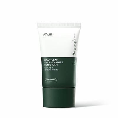 ANUA - Heartleaf Silky Moisture Sun Cream SPF50+ PA++++ (50 ml.)
