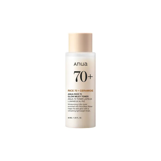 ANUA - Rice 70 Glow Milky Toner - Nuaglowdk