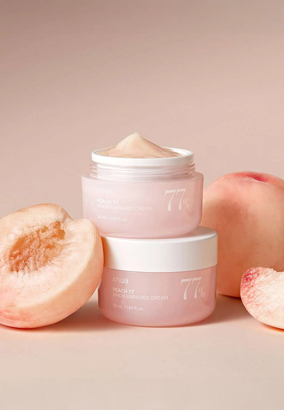 ANUA - Peach 77% Niacin Enriched Cream (50 ml.) - Nuaglowdk