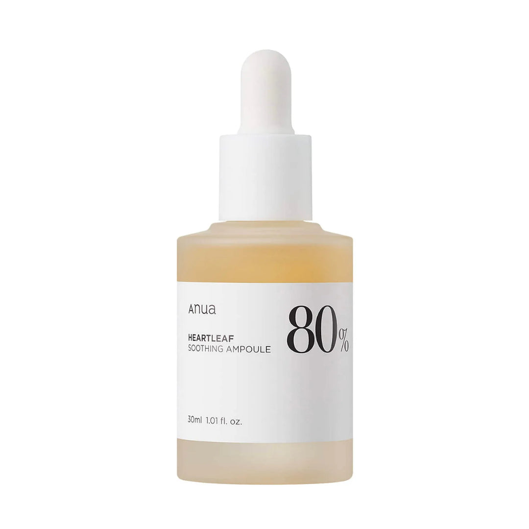 ANUA - Heartleaf 80% Moisture Soothing Ampoule (30 ml.) - Nuaglowdk
