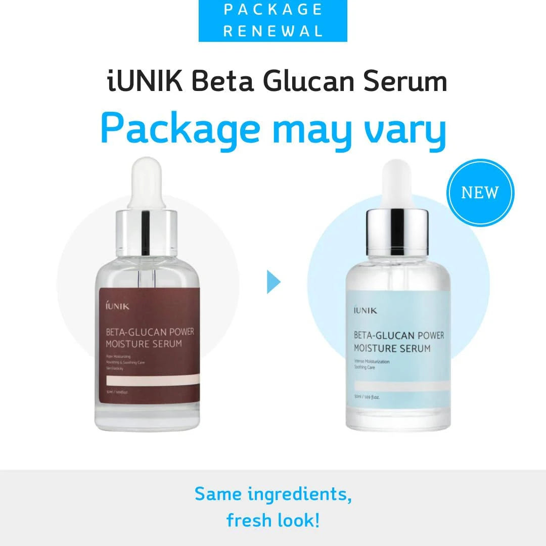 iUNIK - Beta Glucan Power Moisture Serum (50 ml.) - Nuaglowdk