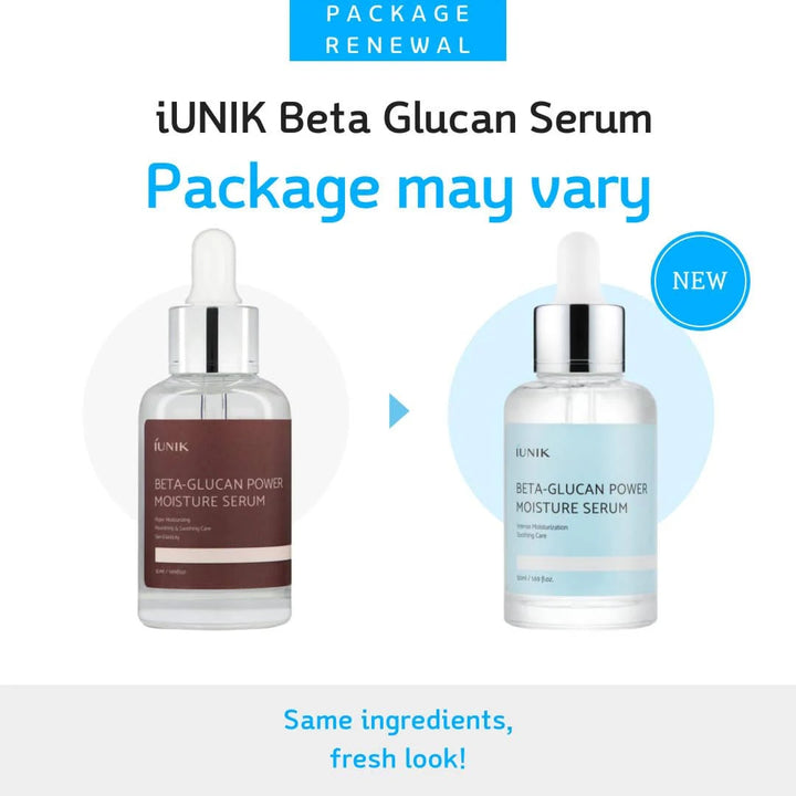 iUNIK - Beta Glucan Power Moisture Serum (50 ml.) - Nuaglowdk
