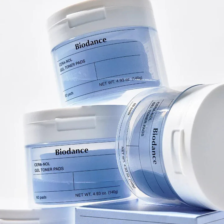 Biodance - Cera-nol Gel Toner Pads (60stk) - Nuaglowdk