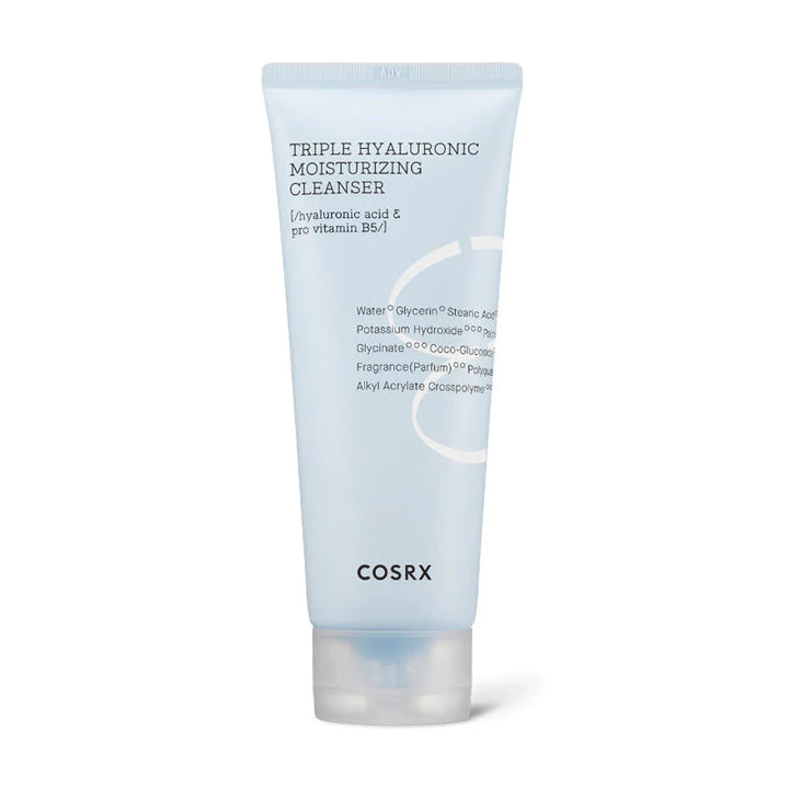 COSRX - Hydrium Triple Hyaluronic Moisture Cleanser (150 ml.) - Nuaglowdk