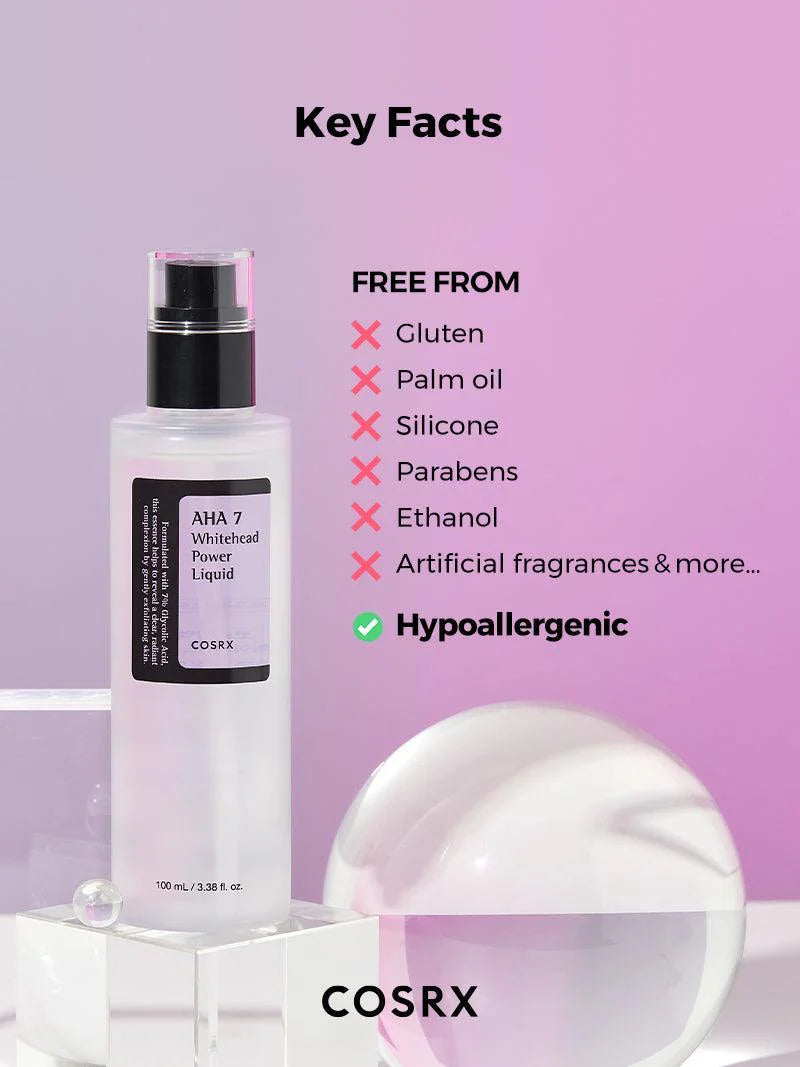 COSRX - AHA 7 Whitehead Power Liquid (100 ml.) - Nuaglowdk