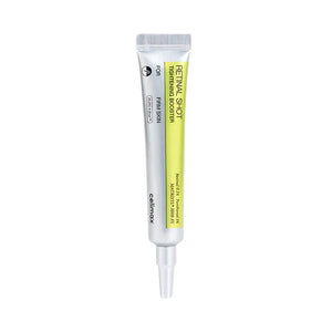 Celimax The Vita-A Retinal Shot Tightening Booster serum in a 15 ml bottle with a sleek design and dropper.