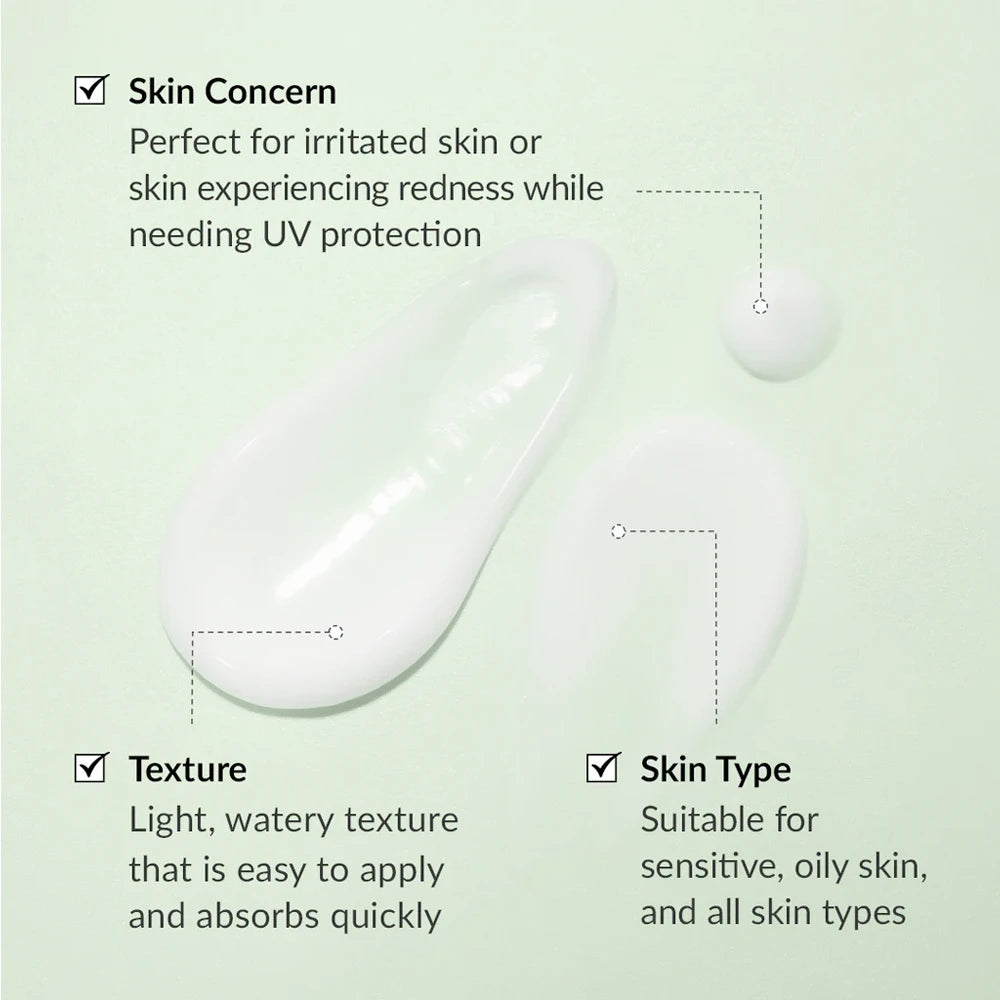 Dr. Althea Green Tea Fresh Sunscreen SPF50+ PA++++ in 45ml tube, featuring green tea extract and a lightweight, protective formula