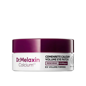 Dr. Melaxin calcium eye patch, a soothing eye mask for reducing puffiness and dark circles, in a 60-pack package.