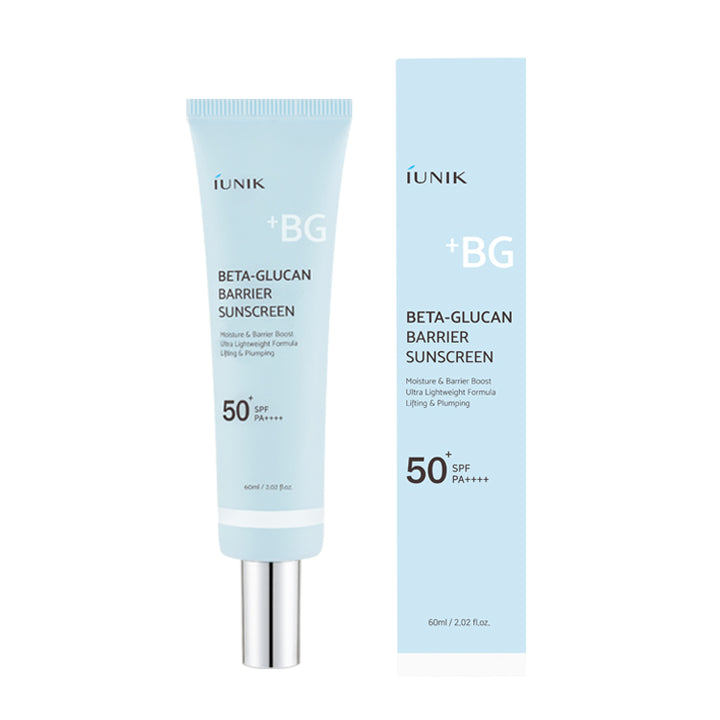 IUNIK - Beta-Glucan Barrier Sunscreen 50+ SPF PA++++ (60ml) - Nuaglowdk