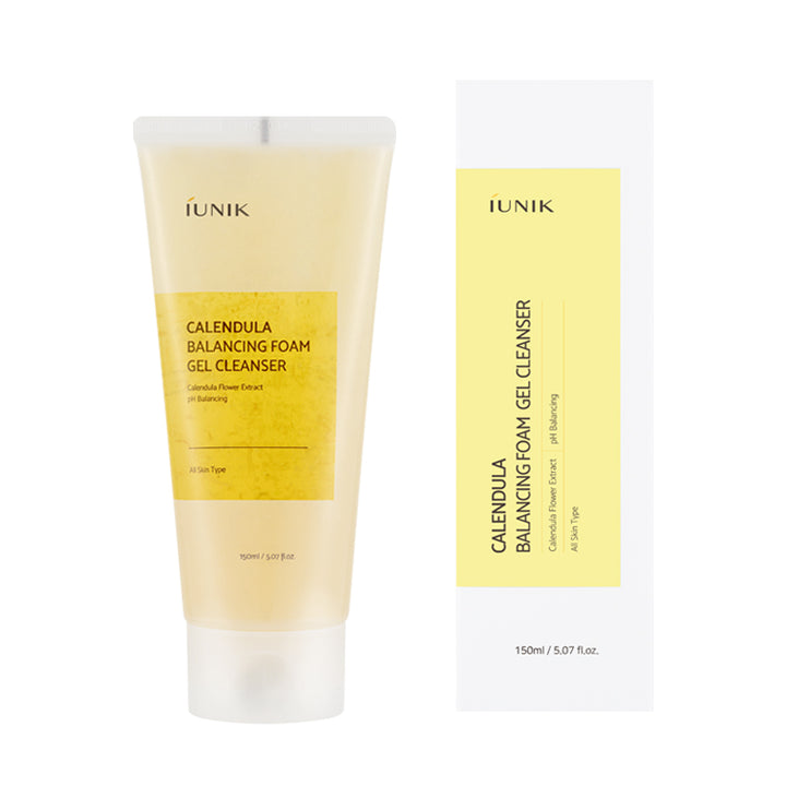IUNIK - Balancing Foam Gel Cleanser (150ml) - Nuaglowdk