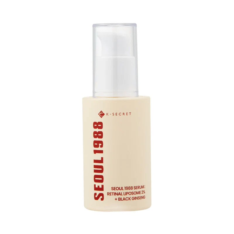 KSECRET - Seoul 1998 Serum: Retinal Liposome 2% + Black Ginseng (30ml) - Nuaglow