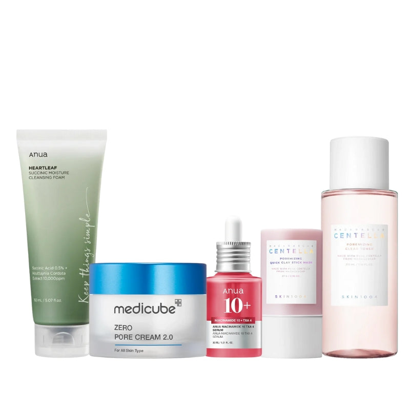 Skincare rutine til store porer - Nuaglowdk