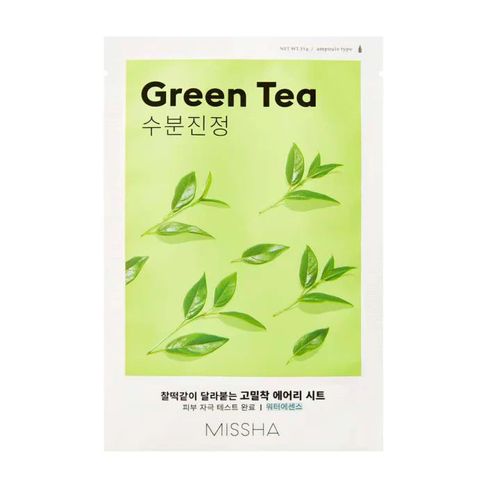 Missha - Airy Fit Sheet Mask #Green Tea - Nuaglowdk