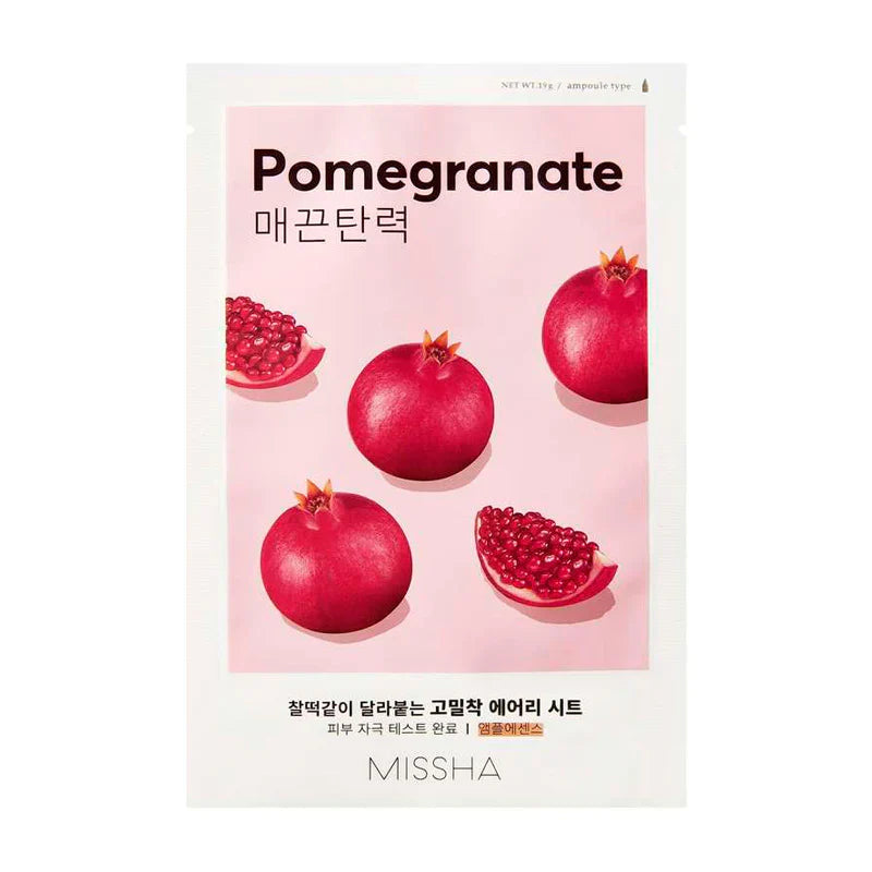 Missha - Airy Fit Sheet Mask #Pomegranate - Nuaglowdk