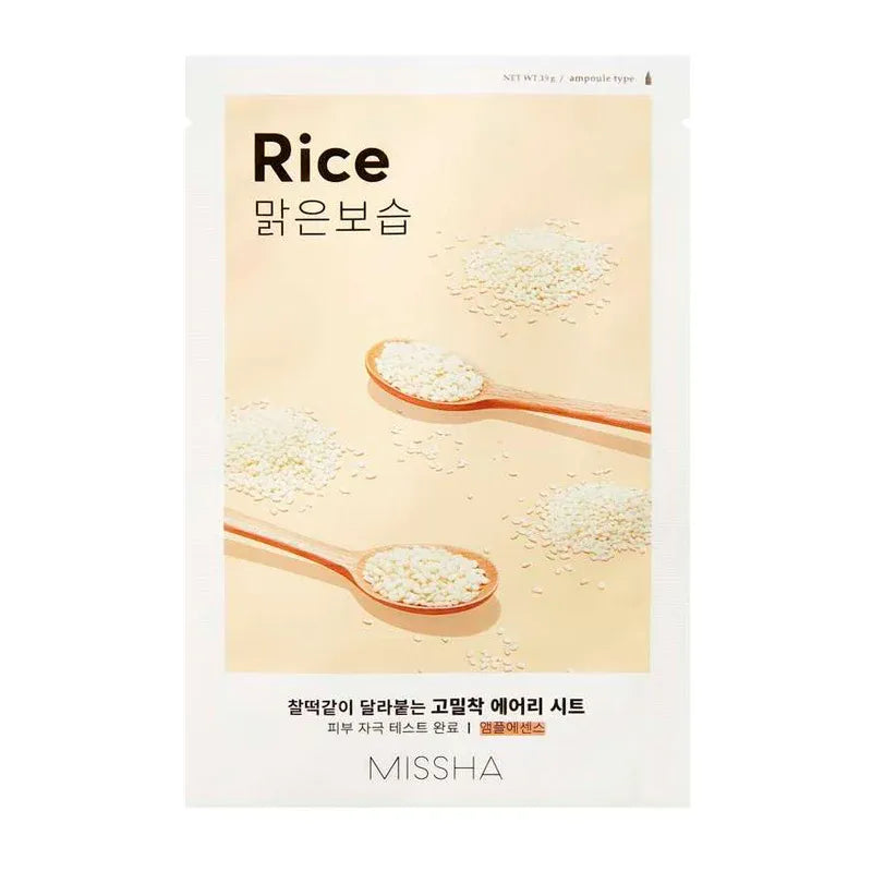 Missha - Airy Fit Sheet Mask #Rice - Nuaglowdk