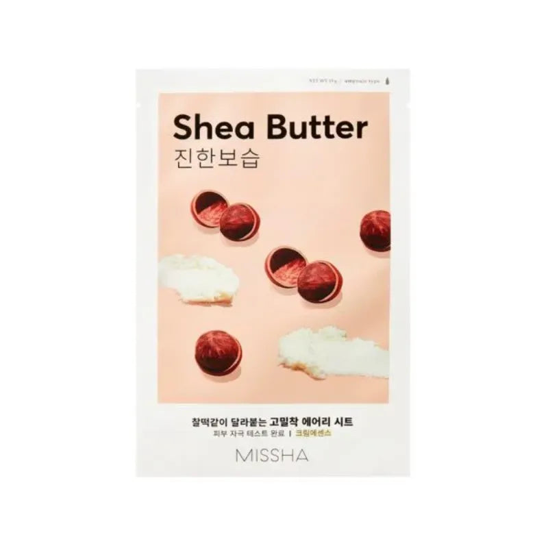Missha - Airy Fit Sheet Mask #Shea Butter - Nuaglowdk