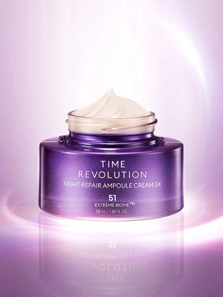 Missha - Time Revolution Night Repair Ampoule Cream 5x (50 ml.) - Nuaglowdk