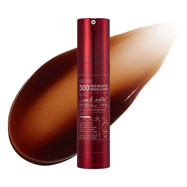 VT Cosmetics - Red Booster Reedle Shot 300 (50ml.) - Nuaglow