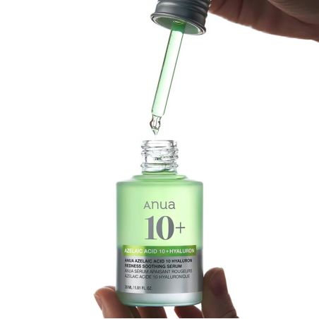 Anua - Azelaic Acid 10 Hyaluron Redness Soothing Serum (30ml) - Nuaglowdk