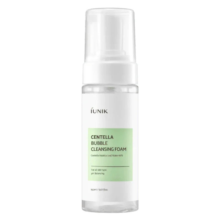 iUNIK - Centella Bubble Cleansing Foam (150 ml.) - Nuaglowdk