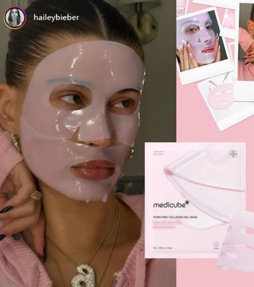 Medicube - PDRN Pink Collagen Gel Mask - Nuaglowdk